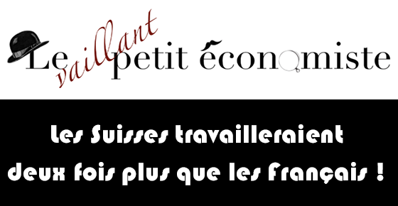 Les Suisses travailleraient deux fois plus que les Français.