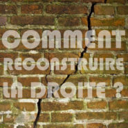 Comment reconstruire la droite ? (1/2)