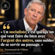 Par pure démagogie, le socialisme détruit la France