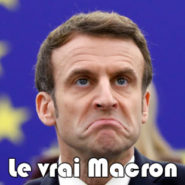 Macron, collé au mur par Giorgia Meloni