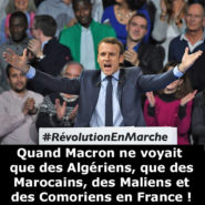 Macron voit des Français … Il est bien le seul !