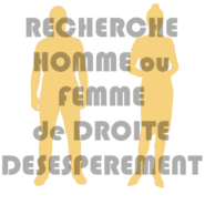 Recherche homme ou femme de droite, désespérément !