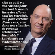 « La réponse est évidemment non ! »