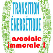 Une transition énergétique asociale et immorale !